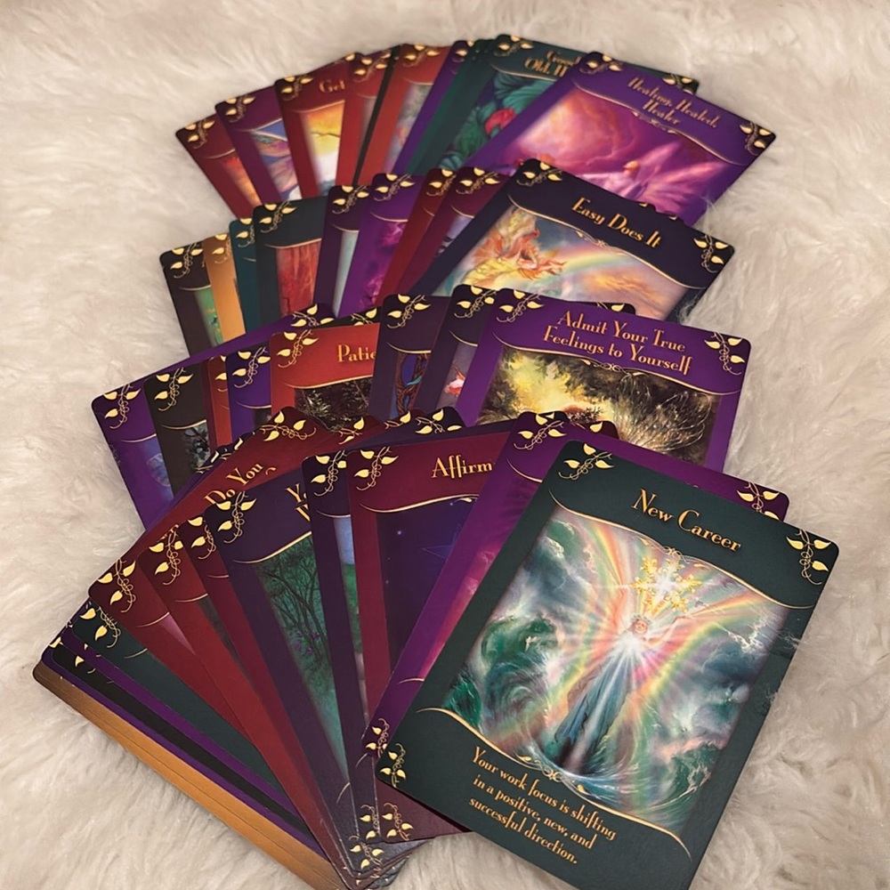 Magical Messages from the Fairies 44 Oracle Card Deck NWT - Picture 4 of 4
